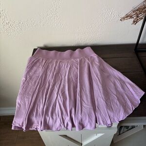 Pleated Women's Skirts with pants underneath. Set of two.